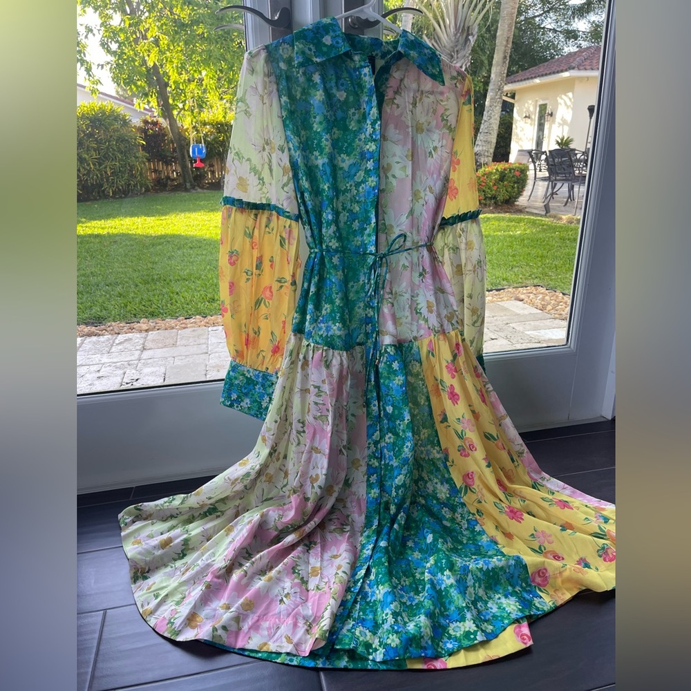 Boho Floral Maxi Summer Dress